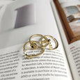 Adjustable Evil Eye 3-in-1 Combo Ring Rings Claire & Clara