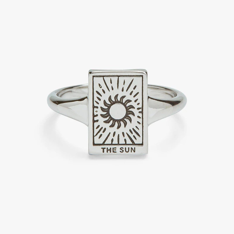 ADJUSTABLE TAROT CARD RING Rings Claire & Clara Sun