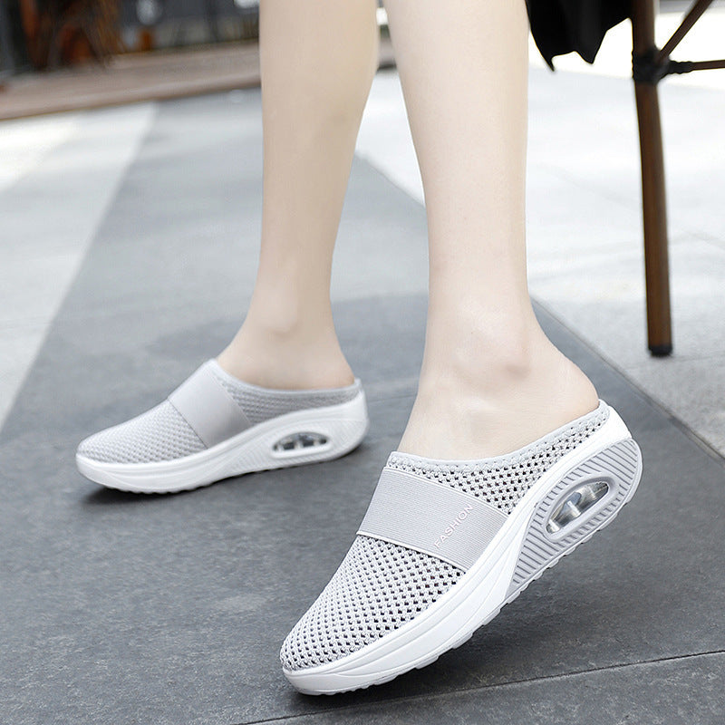 Air Cushion Slip-On Walking Slipper Shoes Claire & Clara