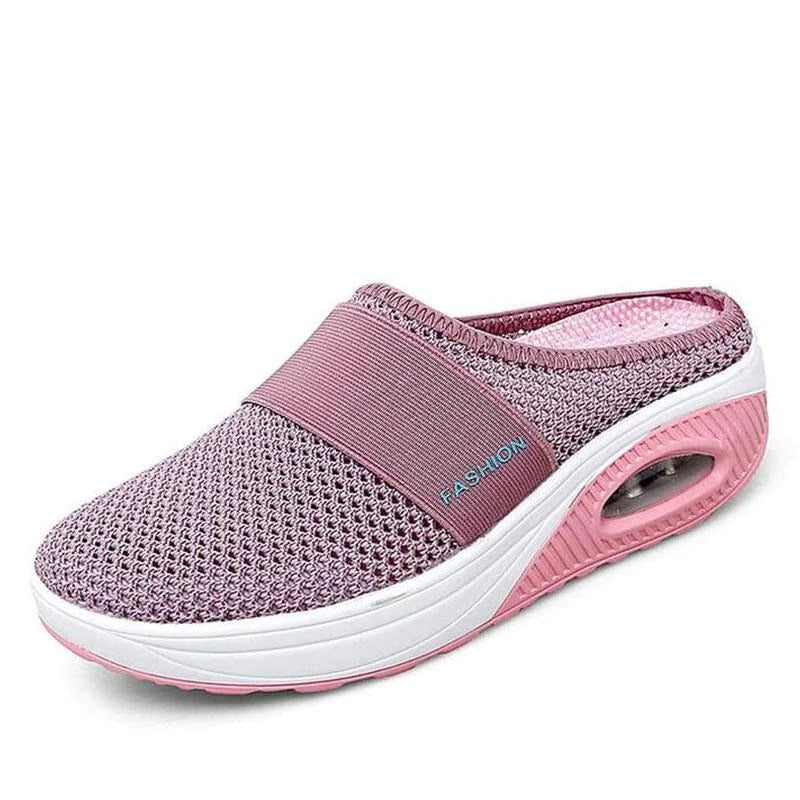 Air Cushion Slip-On Walking Slipper Shoes Claire & Clara US 5.5 Pink