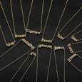 Alphabet Constellation Necklace Necklace Claire & Clara