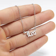 Alphabet Constellation Necklace Necklace Claire & Clara Silver Leo