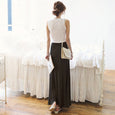 Alyssa Modal Strapped A-Line Skirt Long Skirts Claire & Clara