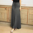 Alyssa Modal Strapped A-Line Skirt Long Skirts Claire & Clara