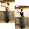 Alyssa Modal Strapped A-Line Skirt Long Skirts Claire & Clara