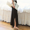 Alyssa Modal Strapped A-Line Skirt Long Skirts Claire & Clara