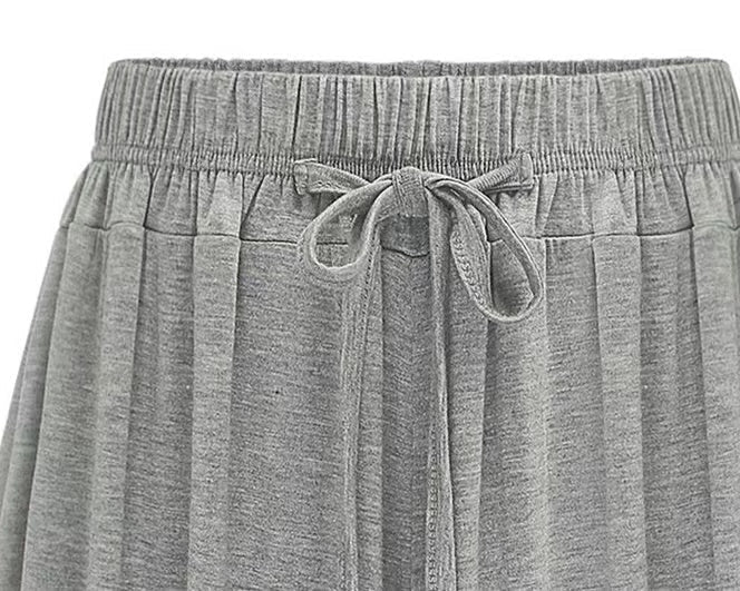 Anna High Waist Pleated Wide Leg Pants Bottoms Claire & Clara