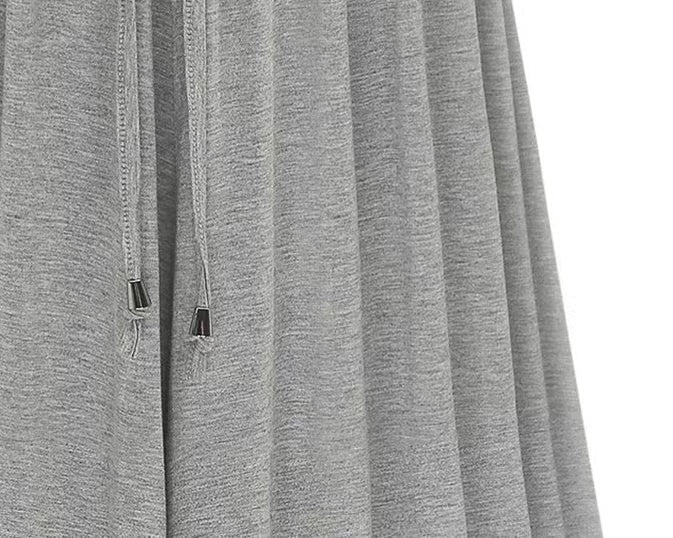Anna High Waist Pleated Wide Leg Pants Bottoms Claire & Clara