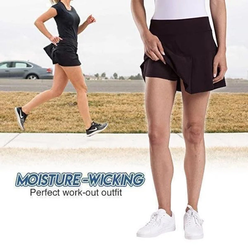 Anti-Chafing Active Skort Mini Skirts Claire & Clara