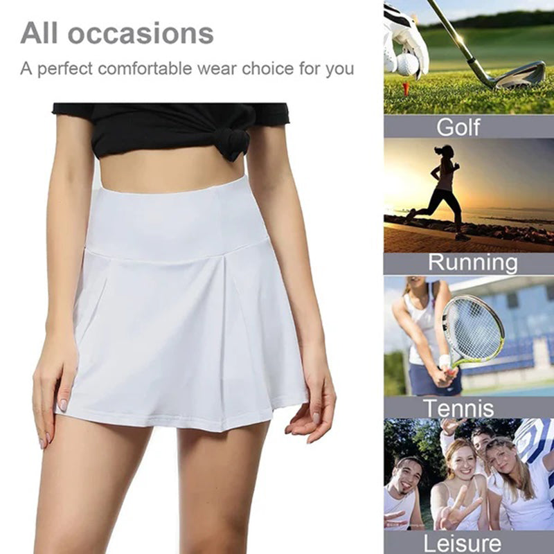 Anti-Chafing Active Skort Mini Skirts Claire & Clara
