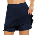 Anti-Chafing Active Skort Mini Skirts Claire & Clara Dark Blue S