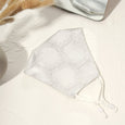 Aster Cotton Cloth Face Mask Face Covering Claire & Clara Silver