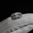 B1G1 Full Diamond Rotatable Anxiety Relief RING Claire & Clara