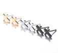 Basic Cross Stud Earrings Earrings Claire & Clara