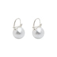 Basic Pearl Earrings Earrings Claire & Clara Silver