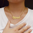 Blessed Stainless Steel Necklace Necklace Claire & Clara