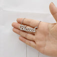 Blessed Stainless Steel Necklace Necklace Claire & Clara Steel