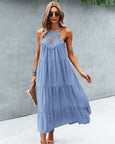 Boho Halter Lace Hollow Out Casual Dress Dresses Claire & Clara