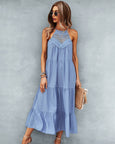 Boho Halter Lace Hollow Out Casual Dress Dresses Claire & Clara