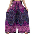Boho Palazzo Wide Leg Lounge Pants Pants Claire & Clara 8 S