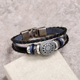Buckled Sun Power Bracelet Bracelet Claire & Clara Black 20cm