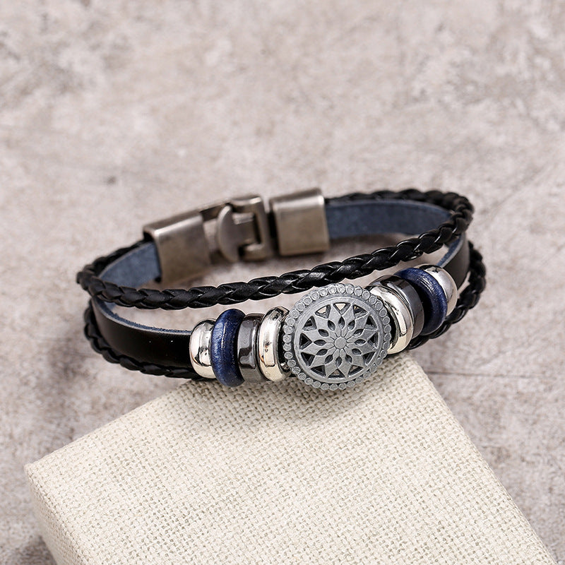 Buckled Sun Power Bracelet Bracelet Claire & Clara Black 20cm