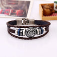 Buckled Sun Power Bracelet Bracelet Claire & Clara Brown 20cm