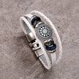 Buckled Sun Power Bracelet Bracelet Claire & Clara White 20cm
