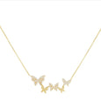 Butterfly Choker Necklace Necklace > choker necklace > choker > gold necklace > gold choker necklace > chokers for women > butterfly necklace > diamond choker > butterfly chain > gold butterfly necklace > butterfly choker > diamond choker necklace > diamond butterfly necklace Claire & Clara Glossy
