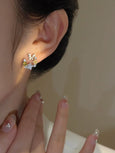 Butterfly Wreath Earrings Earrings Claire & Clara