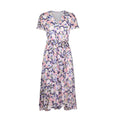 Callie Floral Dream V-Neck Wrap Midi Dress Dresses Claire & Clara