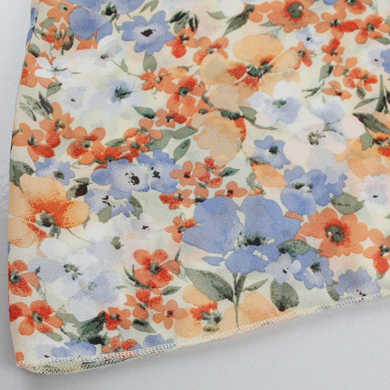 Callie Floral Dream V-Neck Wrap Midi Dress Dresses Claire & Clara