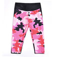 Camouflage Sports Capri Bottoms Claire & Clara