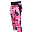 Camouflage Sports Capri Bottoms Claire & Clara Pink US 2