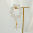 Cat's Claw Glazed Decompression Handheld Rosary Beads Apparel & Accessories Claire & Clara White