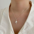 Conch Silver Necklace Necklace Claire & Clara