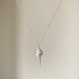Conch Silver Necklace Necklace Claire & Clara Silver