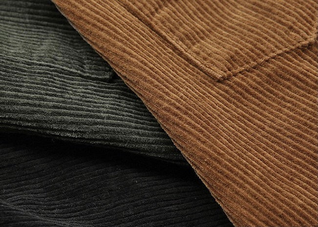 Corduroy High Waist Winter Loose Shorts Bottoms Claire & Clara