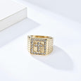 Cross Full Diamond Ring Ring Claire & Clara