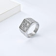 Cross Full Diamond Ring Ring Claire & Clara