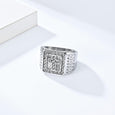 Cross Full Diamond Ring Ring Claire & Clara