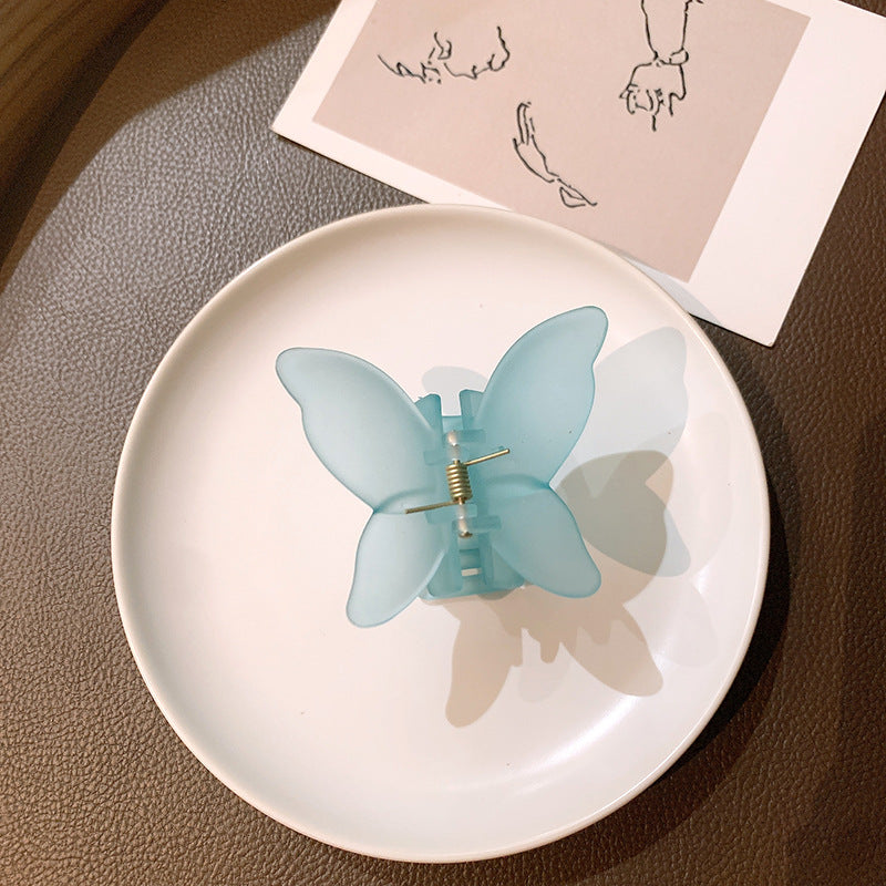 Crystal Butterfly Hair Claw Hair Accessories Claire & Clara Blue