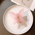Crystal Butterfly Hair Claw Hair Accessories Claire & Clara Pink