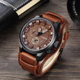 CURREN Men's Casual Business Quartz Watch Watches Claire & Clara