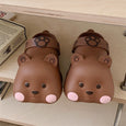 Cute Three-Dimensional Bear Slipper Shoes Claire & Clara