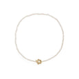 Dainty Flower Pearl Choker Necklace > pearl > pearl choker > pearl necklace > pearl jewellery > pearl choker necklace > pearl beads > white pearl necklace > flower necklace > freshwater pearl necklace > freshwater pearl > choker necklace > choker Claire & Clara 