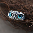 Demon Eye Owl Ring Rings Claire & Clara