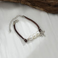 Dragonfly Leather Necklace Bracelet Set Necklace Claire & Clara