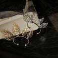 Elf Hollow Leaf Ear Cuffs Earrings Claire & Clara