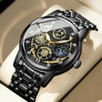 Elite Luxurious Business Watch Multi-function Perpetual Calendar Watches Claire & Clara